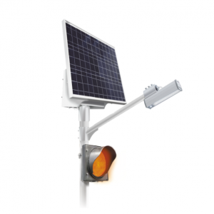 Комплект STGM на солнечной электростанции для освещения пешеходного перехода SТGM-100/75